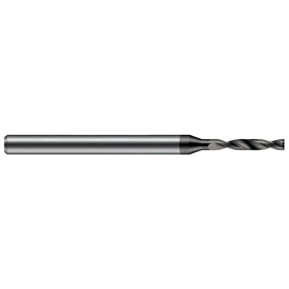 Micro Drill Bits; Drill Bit Size (Decimal Inch): 0.0468 ; Tool Material: Solid Carbide ; Flute Length (Decimal Inch): 0.3200 ; Coating/Finish: AlTiN ; Coolant Through: No ; Drill Point Angle: 180