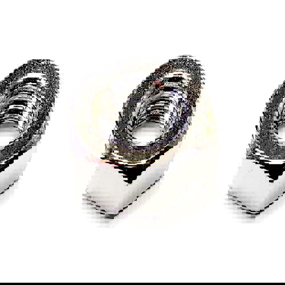 Heavy Hex Nut: 1/4-20, 18-8 Stainless Steel, NL-19 Finish