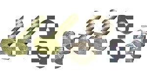 1/4X3-1/2 BP CLST BLT RND WSHR PR