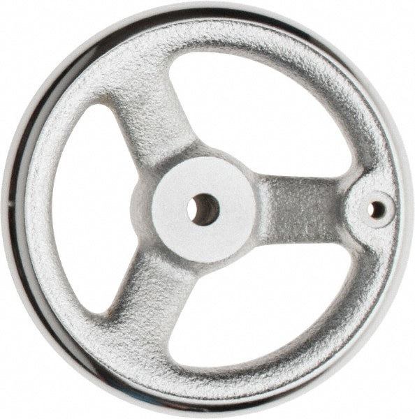 Spoked Offset Handwheel: Plain Finish