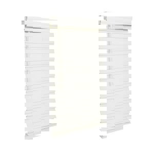 72X48 WHIT 2 FAUX WOOD CRDL BLIND