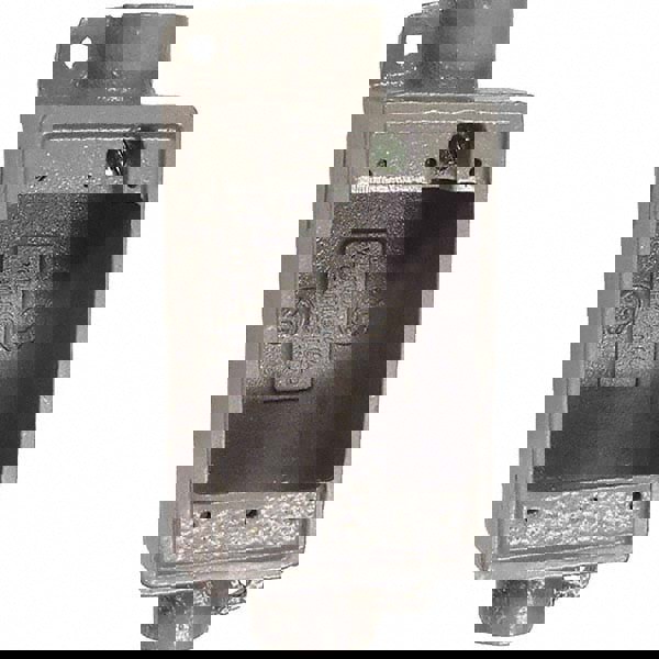 Electrical Device Box: Iron, Rectangle, 6-3/8