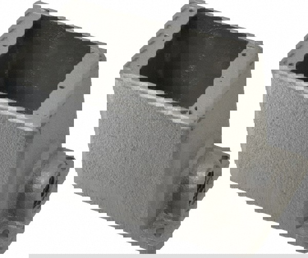 Electrical Device Box: Iron, Rectangle, 2-3/4