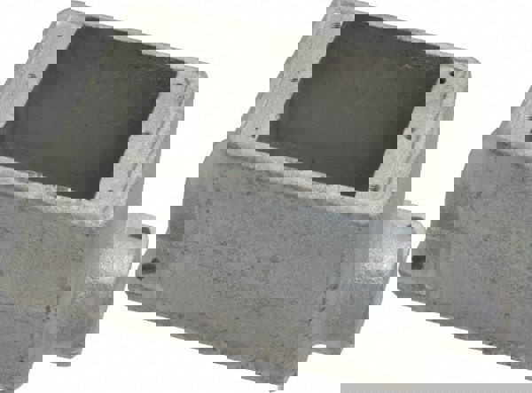 Electrical Device Box: Iron, Rectangle, 2-3/4