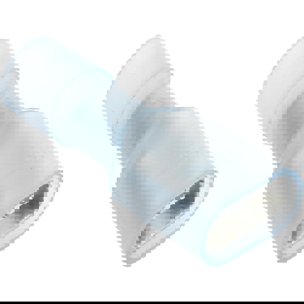 Wire Disconnect: Female, Blue, Nylon, 16-14 AWG, 1/4
