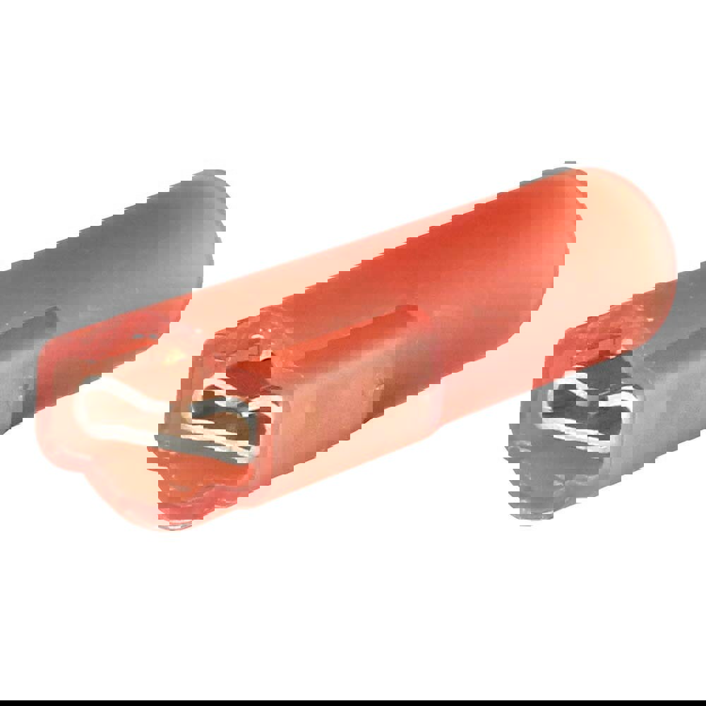 Wire Disconnect: Female, Red, Nylon, 22-16 AWG, 0.187