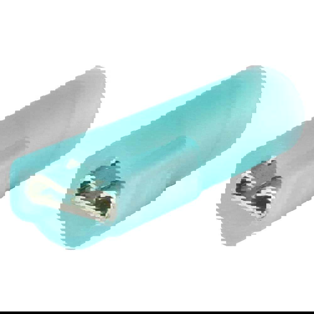 Wire Disconnect: Female, Blue, Nylon, 16-14 AWG, 0.187