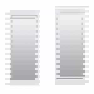 36X36 DECO FRMD BEVELED MIR WHIT