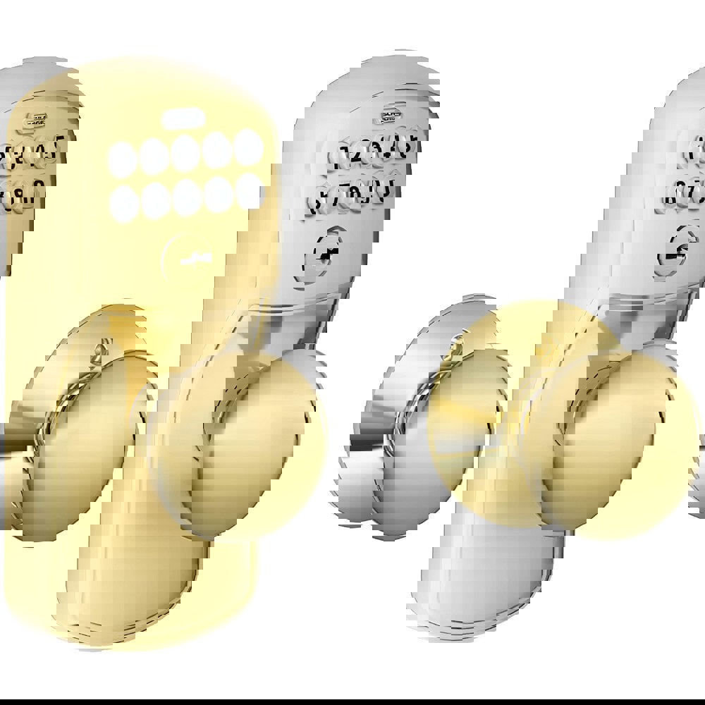 Knob Locksets; Type: Entrance ; Key Type: Keyed Different ; Material: Metal ; Finish/Coating: Brass ; Compatible Door Thickness: 1-3/8