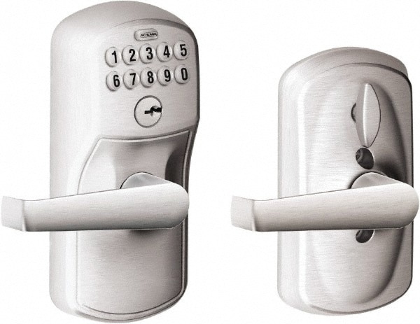 Combination Entry Lever Lockset for 1-1/8 to 1-3/4