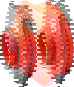 6X2-1/2 PTD GRV CONC RED 50