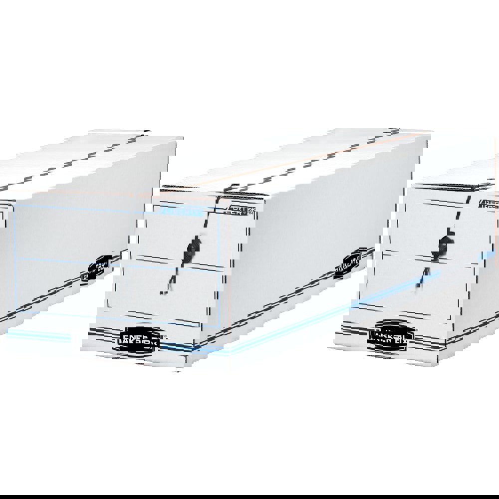 Compartment Storage Boxes & Bins; Storage Box Type: File Boxes-Storage ; Color: White; Blue ; Compartment Adjustability: Fixed ; Number Of Compartments: 1 ; UNSPSC Code: 0044111515