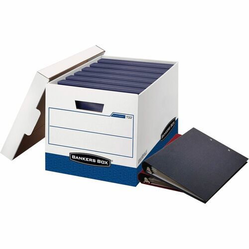 Bankers Box Heavy-Duty FastFold Corrugat