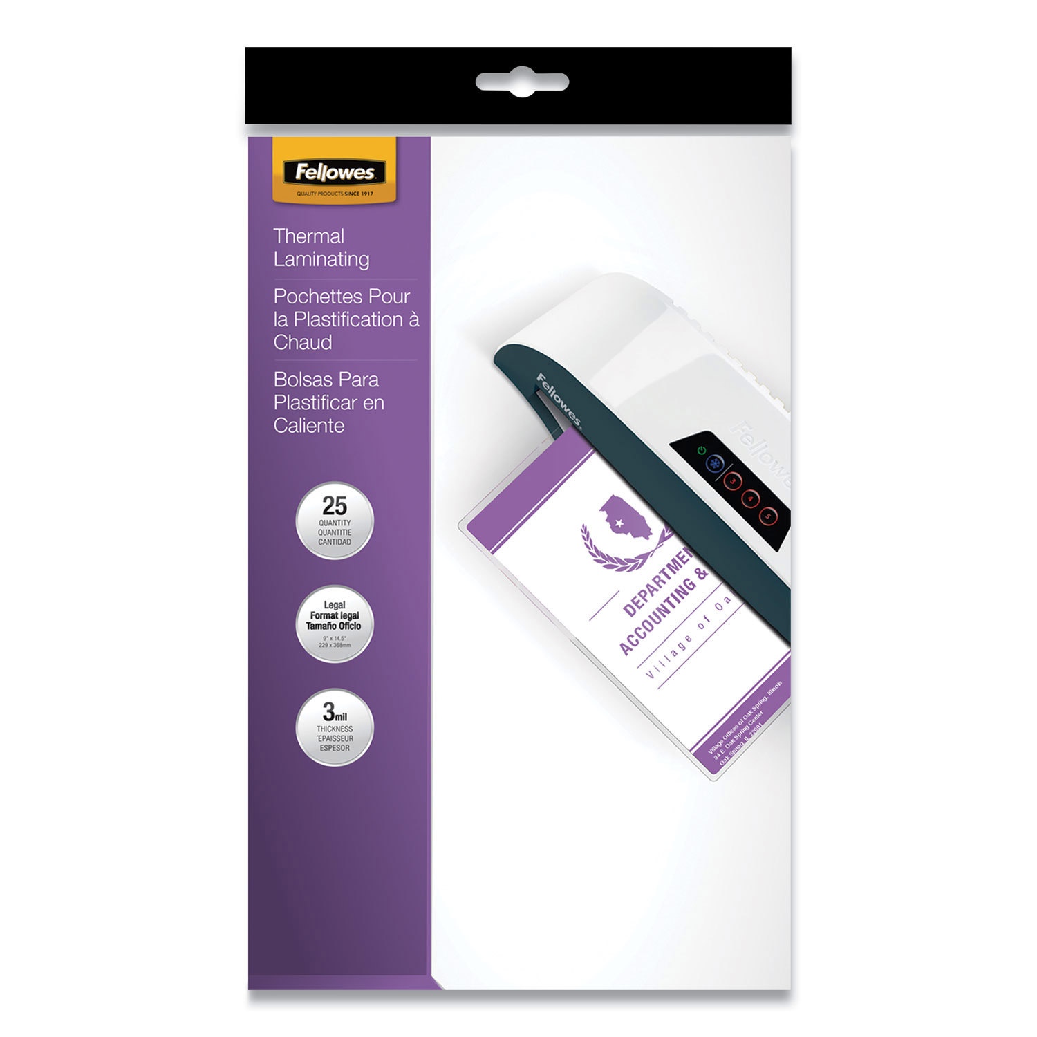POUCH,3ML,LEGAL,25/PK,CLR