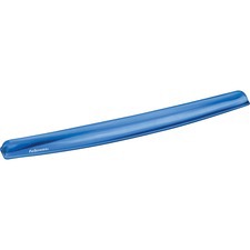 Fellowes. Gel Crystals Keyboard Wrist Rest, Blue