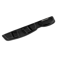 Fellowes. Memory Foam Keyboard Palm Support, 13 3/4 x 3 3/8, Black