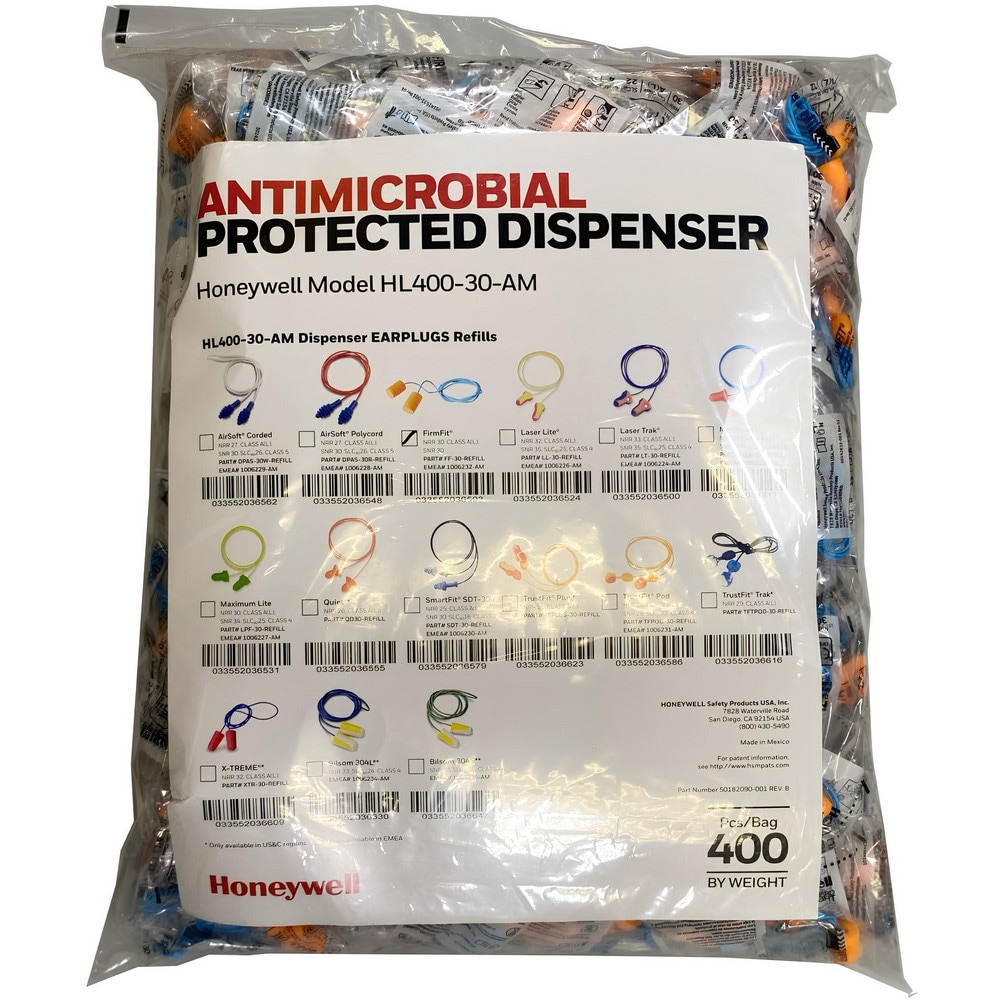 Earplug Dispensers & Refills; Plug Material: PVC ; Plug Shape: Cylinder ; Noise Reduction Rating (dB): 28.00 ; Dispensing Method: Pull Out ; Disposable: Yes ; Insertion Method: Roll Down