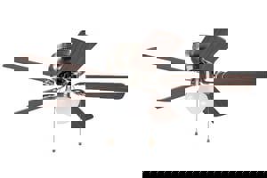 CCY WC 42 FAN 5BLD HUGR BN W/LHT KT