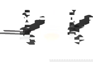 52 in. Three-Blade LED Ceiling Fan in Matte Black