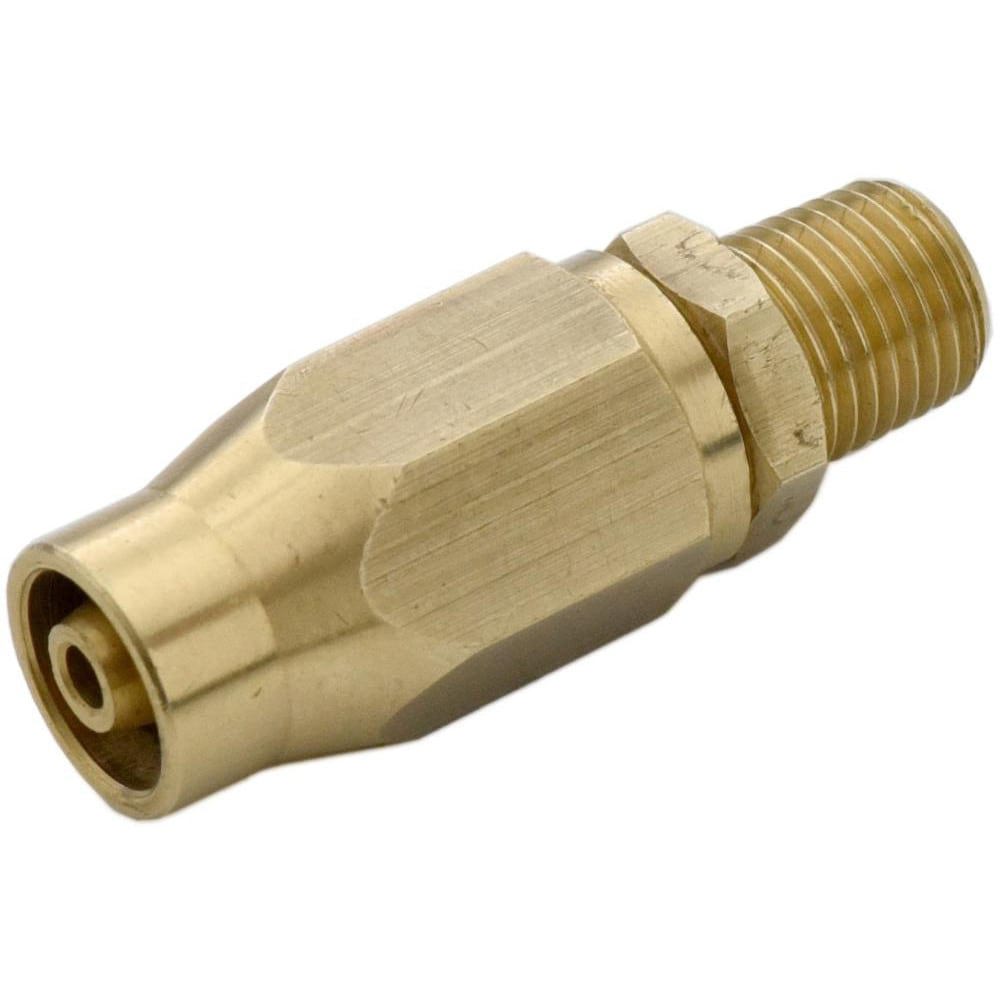 Air Hose Accessories; Accessory Type: Air Hose Assembly Repair Fitting ; For Use With: Air Hose ; Material: Brass ; Additional Information: 6 month warranty ; UNSPSC Code: 40142009