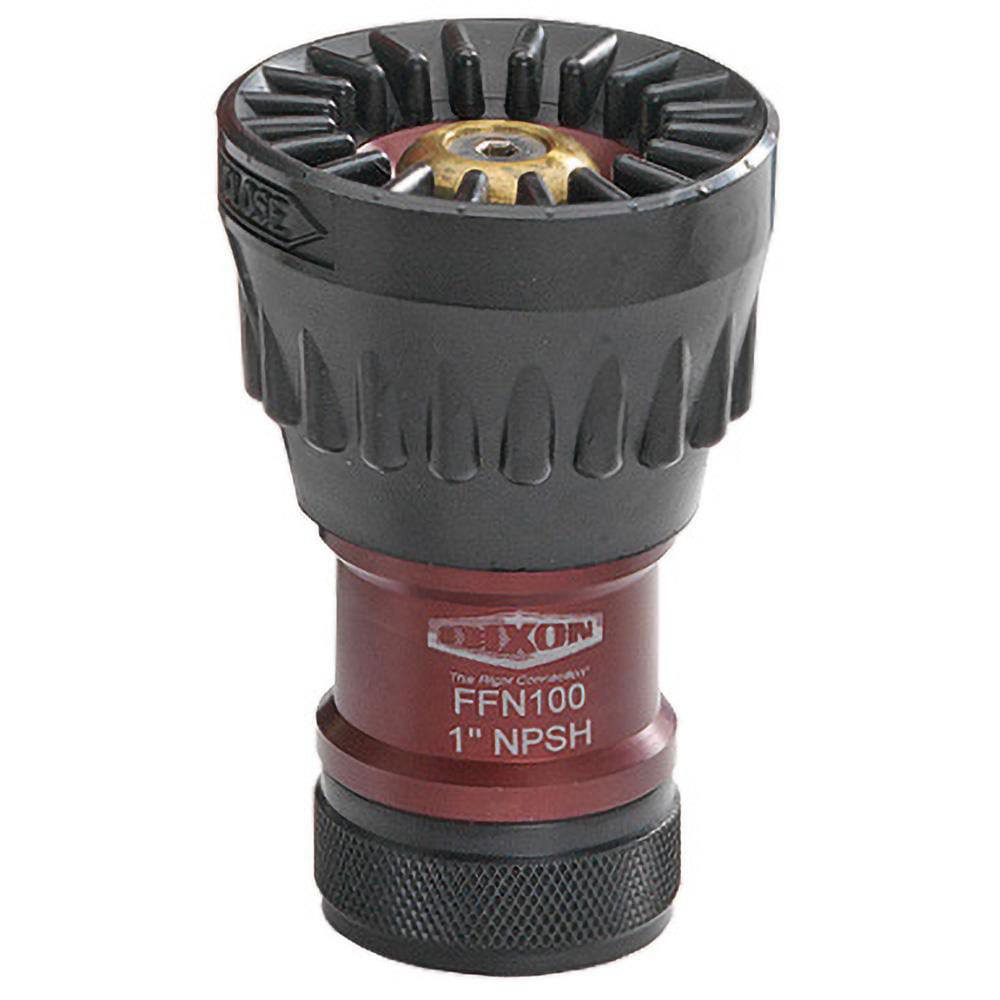 Hose Nozzles; Nozzle Type: Forestry ; Material: Aluminum ; Hose Diameter: 1 ; Maximum Pressure: 600 ; Thread Standard: NPSH ; Thread Size: 1