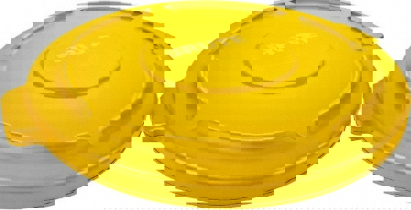 Trash Can & Recycling Container Lid: Round, For 32 gal Trash Can