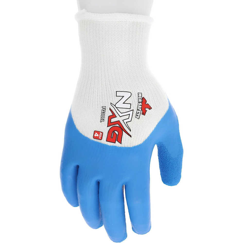 Work Gloves: Memphis FG305, Size Small, Latex-Coated Cotton & Polyester, General Purpose