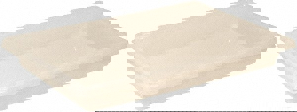 Food Tote Box Container: Polyethylene, Rectangular, Snap-On Lid