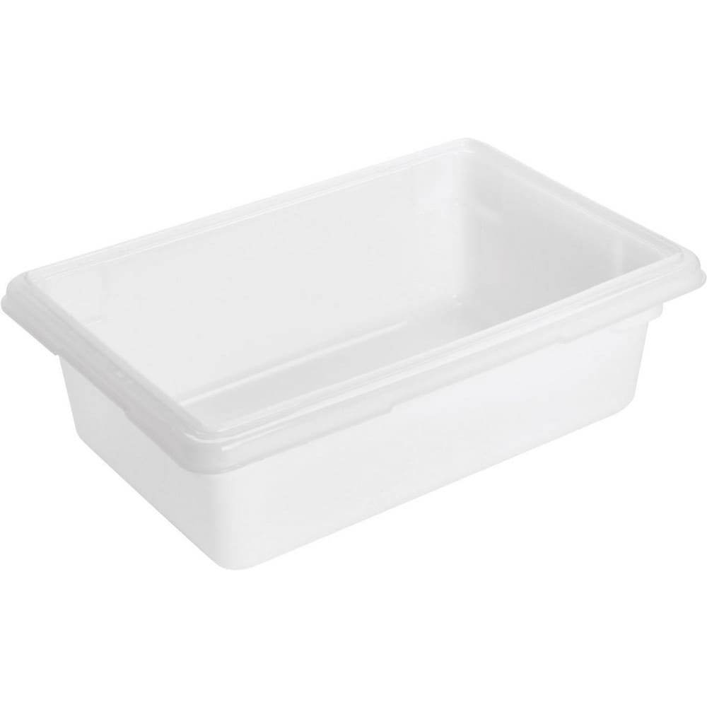 Food Tote Box Container: Polyethylene, Rectangular