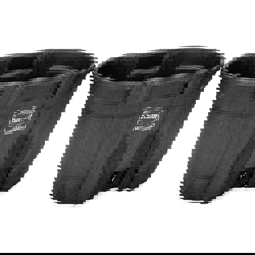 Stock Tank, 100 Gal, Structural Foam Livestock/Farm/Ag/Ranch Tank, Durable/Weather Resistant Tank, Black