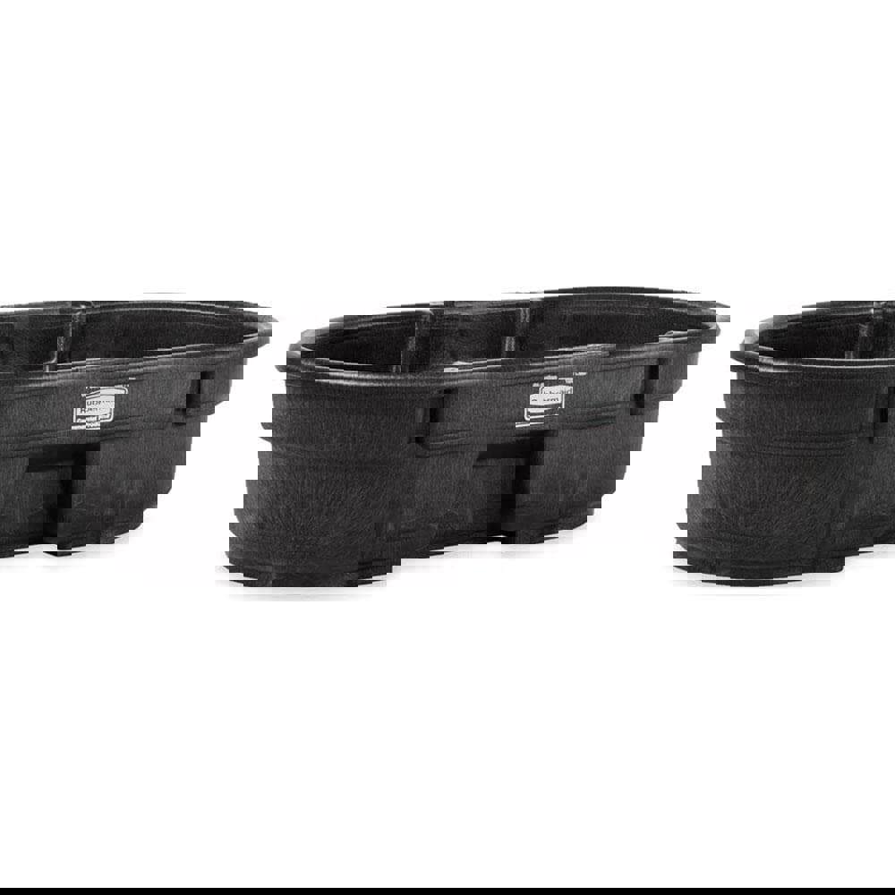 Stock Tank, 50 Gal, Structural Foam Livestock/Farm/Ag/Ranch Tank, Durable/Weather Resistant, Black
