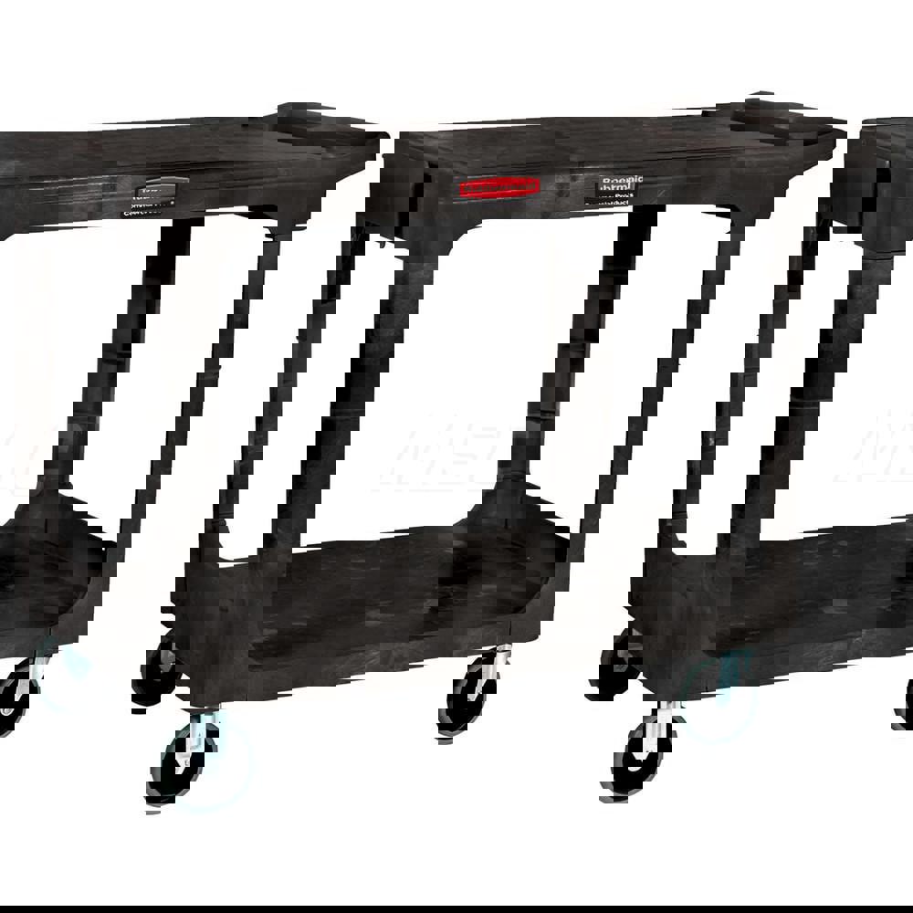 Standard Utility Cart: Plastic, Black