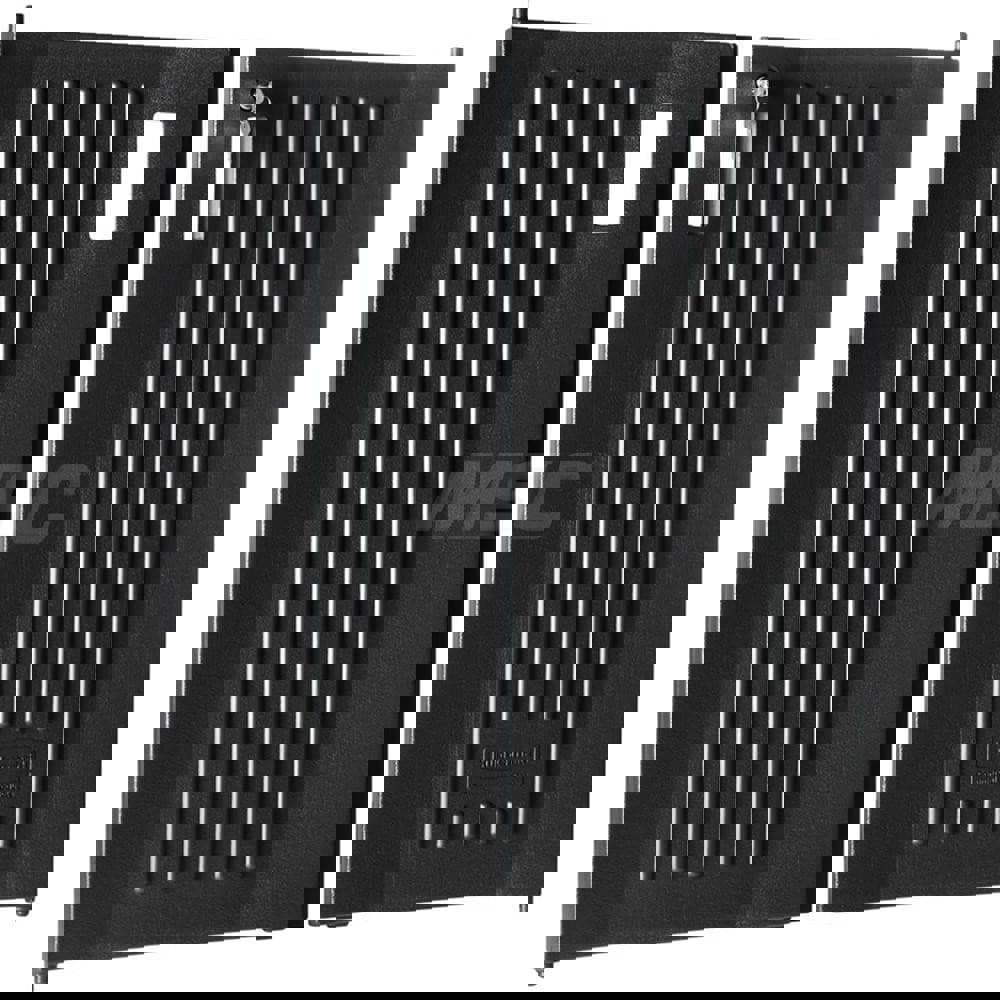 Executive Lock Black Plastic Door