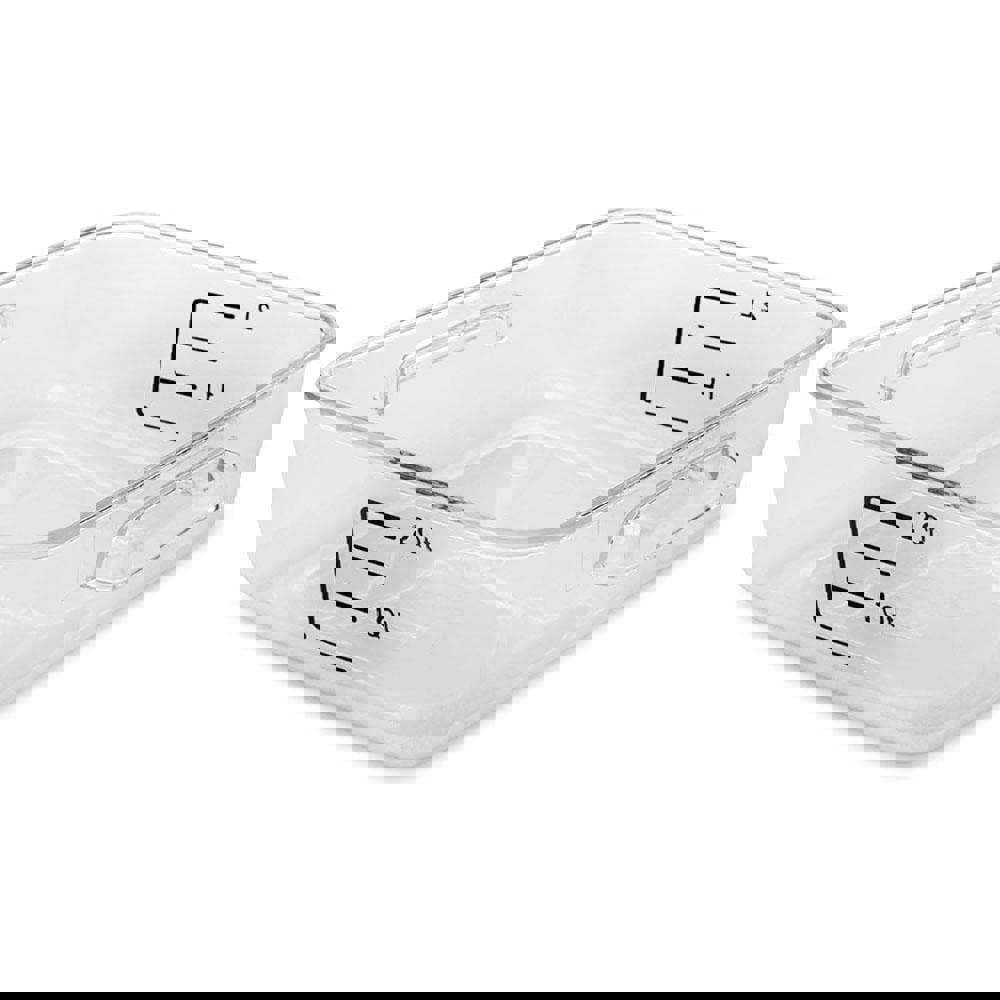 Food Storage Container: Polycarbonate, Square