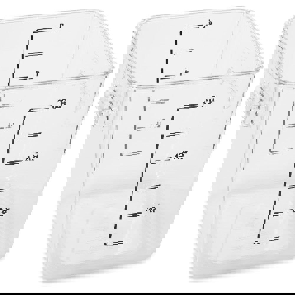 Food Storage Container: Polycarbonate, Square