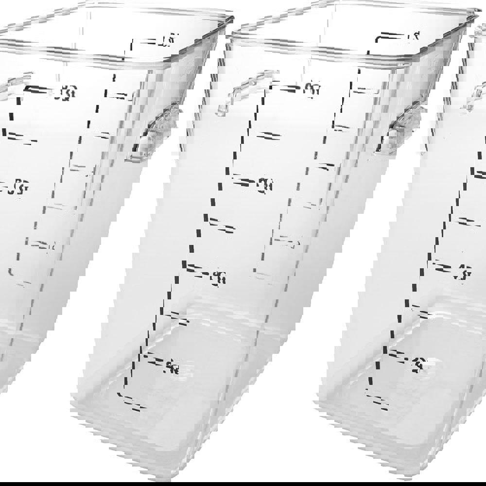 Food Storage Container: Polycarbonate, Square