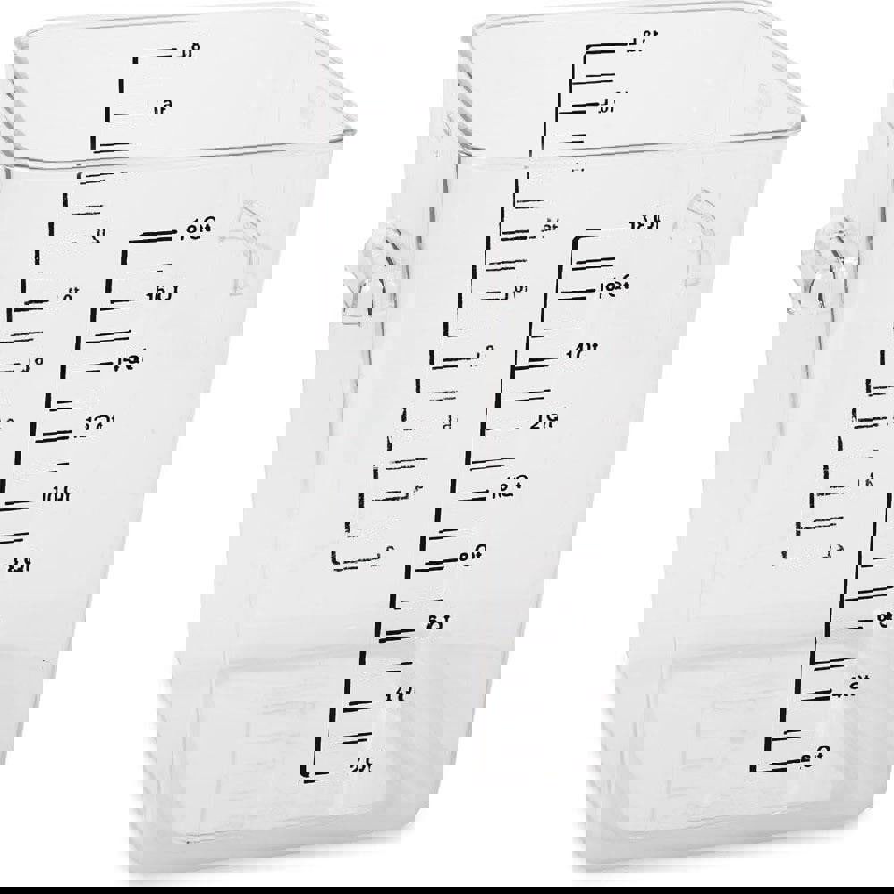 Food Storage Container: Polycarbonate, Rectangular