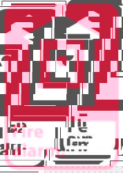 Fire Alarm, Pressure Sensitive Vinyl Fir