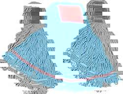Wet Mop Loop: Large, Blue Mop, Blended Fiber