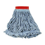 Wet Mop Heads & Pads: Clamp, Blue