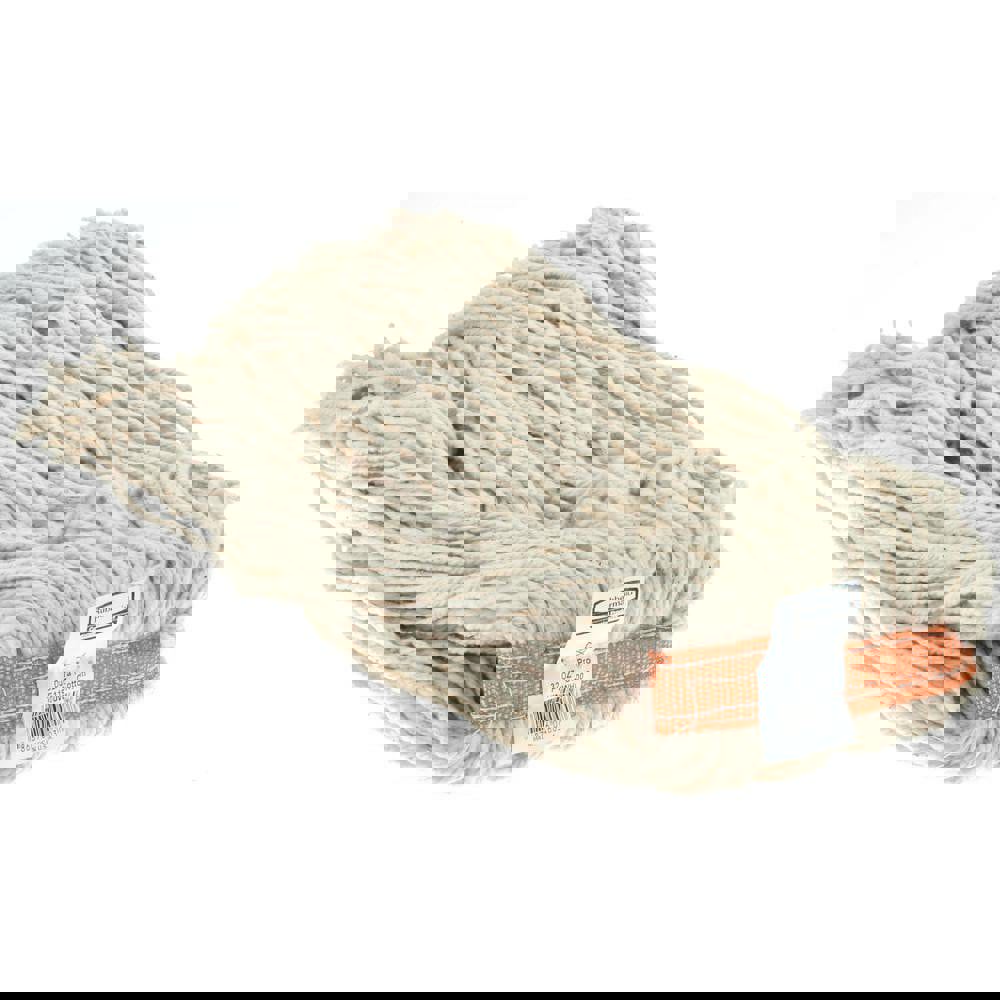 Wet Mop Cut: Screw On, X-Large, White Mop, Blended Fiber