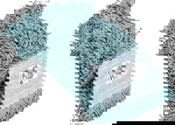 Wet Mop Cut: Large, Green Mop, Blended Fiber