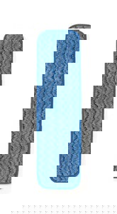 HYGEN Microfiber Wet Mop Head Pad, 18 inch, Blue