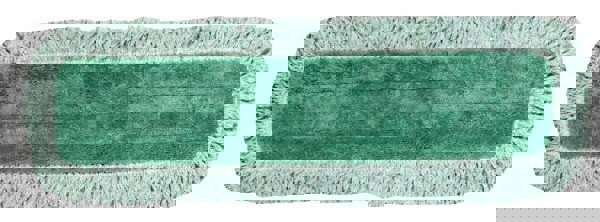 HYGEN 24 inch Microfiber Dust Pad with Fringe, Green