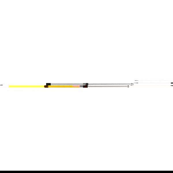 HYGEN Quick-Connect Straight Extension/Extendable Handle/Stick/Pole, 4-8 Feet, Yellow, Lightweight