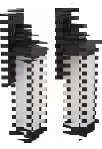 BLAC 9.5W LED WM EXT SCONCE