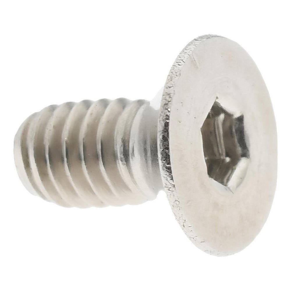 Flat Socket Cap Screw: M2.5x0.45, 18-8/Austenitic Grade A2 Stainless Steel