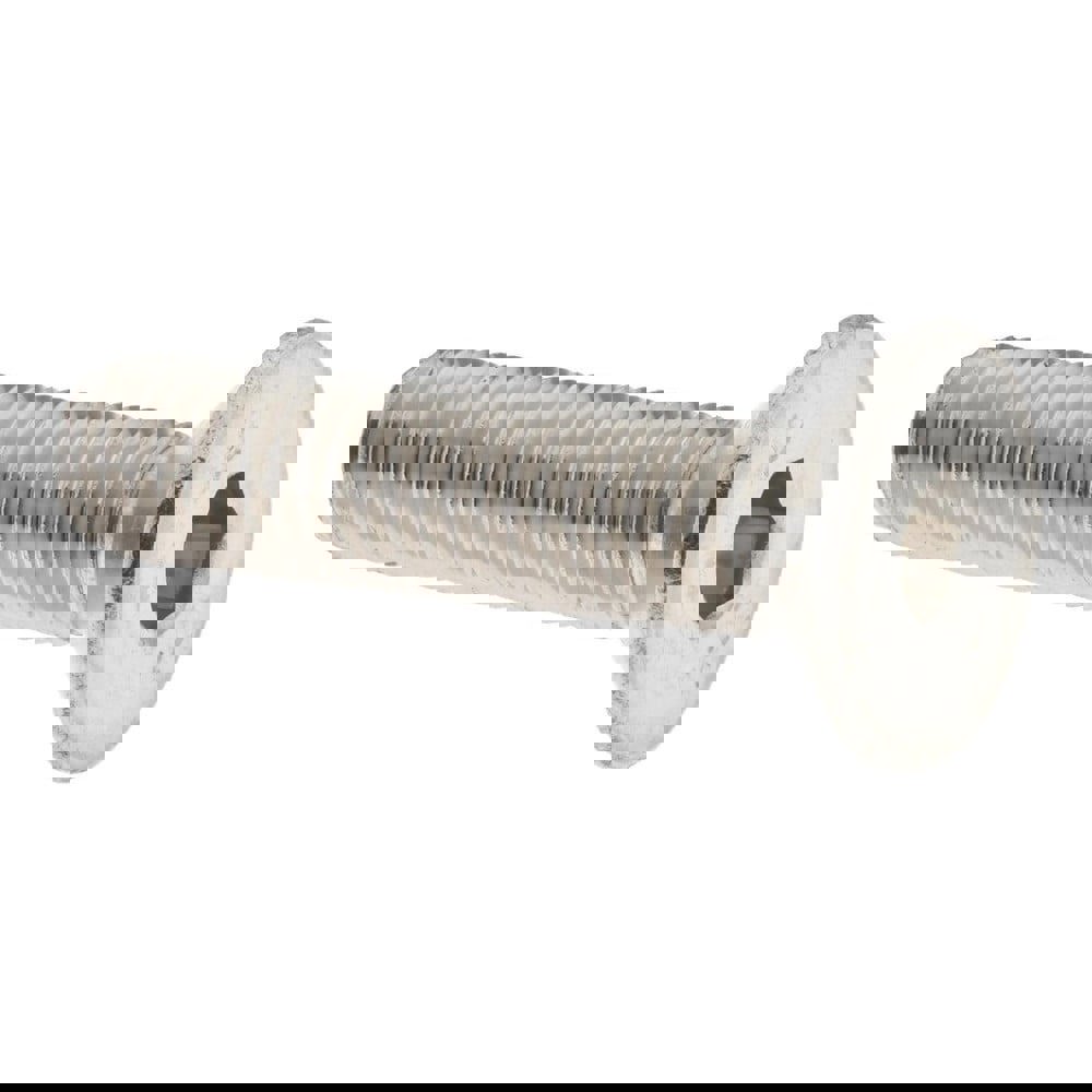 Flat Socket Cap Screw: M8x1.25, 18-8/Austenitic Grade A2 Stainless Steel