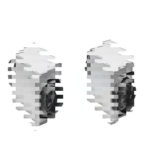 180 CFM Bathroom Exhaust Fan in Silver