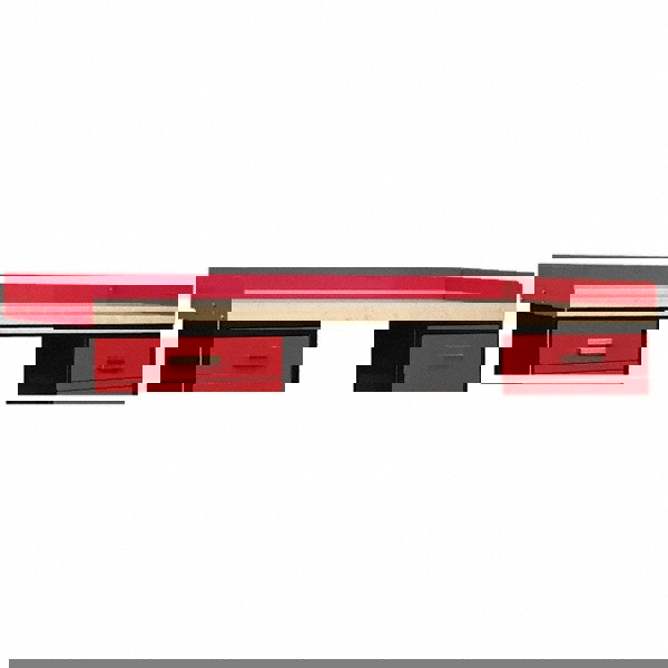 Side & Back Rail Kit: for Workstations, Steel